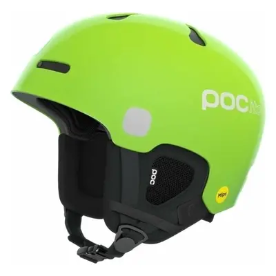 POC POCito Auric Cut MIPS Fluorescent Yellow/Green Lyžařská helma