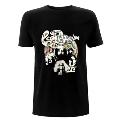 Led Zeppelin Tričko Photo III Unisex Black