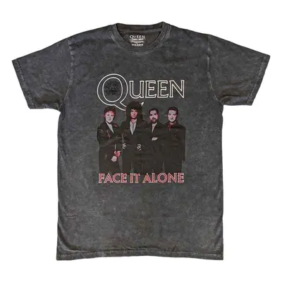 Queen Tričko Face it Alone Band Unisex Black