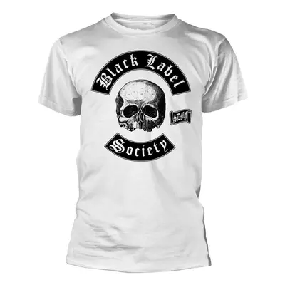 Black Label Society Tričko Skull Logo White