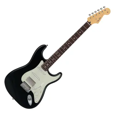 Fender MIJ Hybrid II Stratocaster HSS RW Black Elektrická kytara