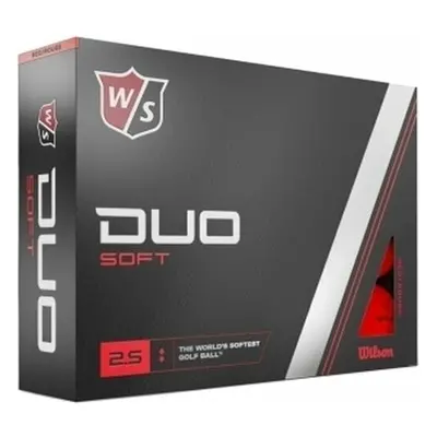 Wilson Staff Duo Soft Golf Balls Red Standard Golfové míčky