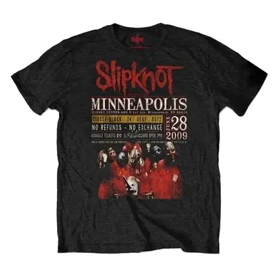 Slipknot Tričko Minneapolis '09 Unisex Black