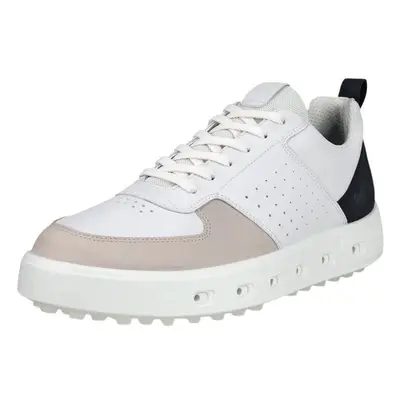 Ecco Street White/Black/Gravel Pánské golfové boty