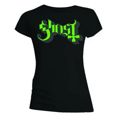 Ghost Tričko Green/Grey Keyline Logo Womens Black