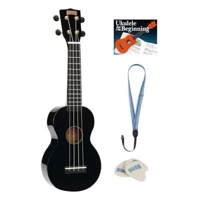 Mahalo MR1-BK SET Black Sopránové ukulele