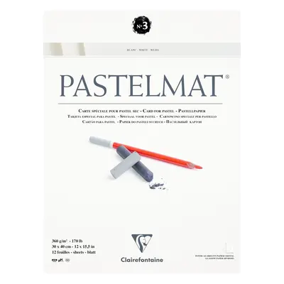 Clairefontaine Pastelmat Glued Pad N3 Skicář g