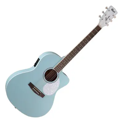 Cort Jade Classic Sky Blue Elektroakustická kytara Jumbo