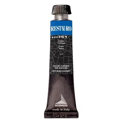 Maimeri Varnish Restauro Restaurační barva Cerulean 20 ml ks