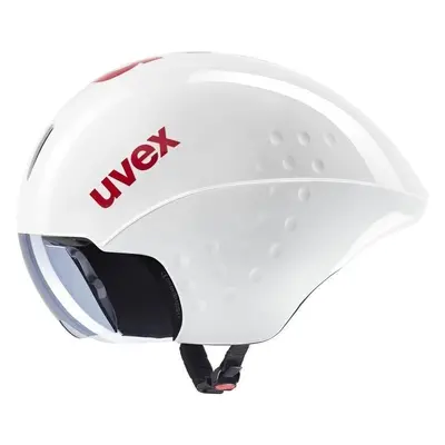 UVEX Race White/Red Cyklistická helma