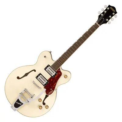 Gretsch G2622T Streamliner CB DC LRL Vintage White Semiakustická kytara