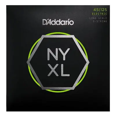 D'Addario NYXL45125 Struny pro 5-strunnou baskytaru