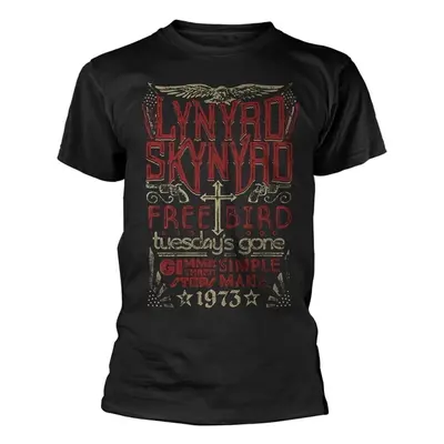 Lynyrd Skynyrd Tričko Free Bird Hits Unisex Black