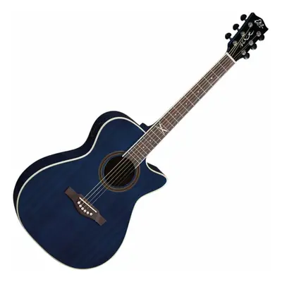 Eko guitars NXT A100ce Blue Elektroakustická kytara Jumbo