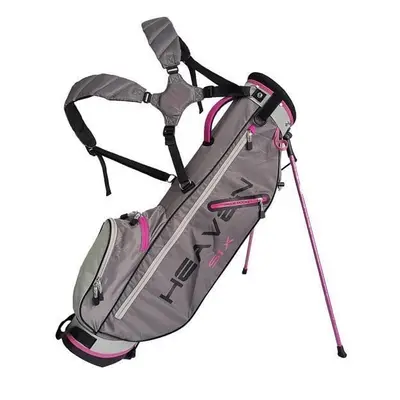 Big Max Heaven Stand Bag Charcoal/Silver/Fuchsia