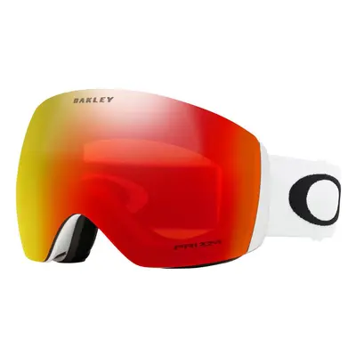 Oakley Flight Deck Matte White/Prizm Torch Lyžařské brýle