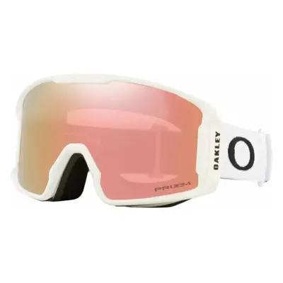 Oakley Line Miner Matte White/Prizm Rose Gold Iridium Lyžařské brýle