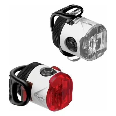 Lezyne Femto USB Drive Pair White Front lm / Rear lm Cyklistické světlo