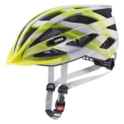 UVEX Air Wing CC Grey/Lime Matt Cyklistická helma