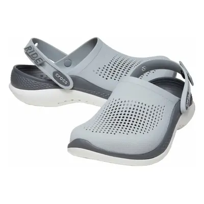 Crocs LiteRide Clog Sandály Light Grey/Slate Grey