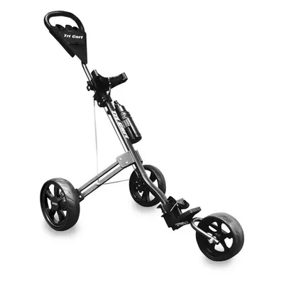 Longridge Tri Cart Black Manuální golfové vozíky