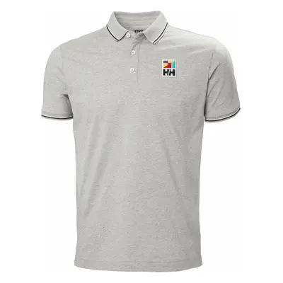 Helly Hansen Men's Jersey Polo Tričko Grey Melange