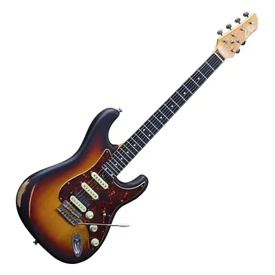 Eko guitars Aire Relic Sunburst Elektrická kytara