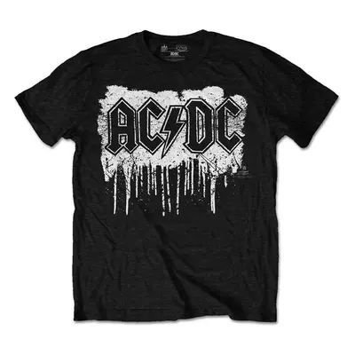 AC/DC Tričko Dripping With Excitement Unisex Black