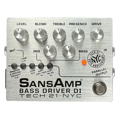 Tech SansAmp Bass Driver D.I. 30th Anniversary Baskytarový efekt