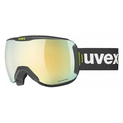 UVEX Downhill CV Black Mat/Mirror Gold Lyžařské brýle