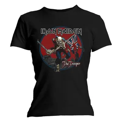 Iron Maiden Tričko Trooper Red Sky Womens Black