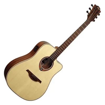 LAG Tramontane T88DCE Natural Elektroakustická kytara Dreadnought