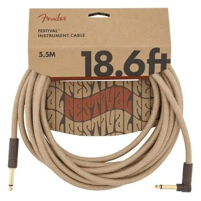 Fender Festival Series 5,5 m Rovný - Lomený Nástrojový kabel