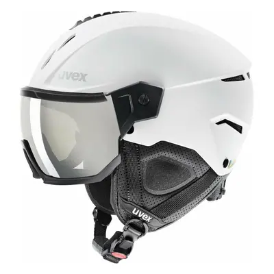 UVEX Instinct Visor White Mat Lyžařská helma