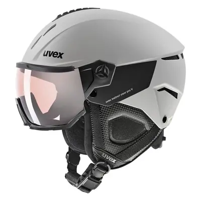 UVEX Instinct Visor Pro V Grey Mat Lyžařská helma