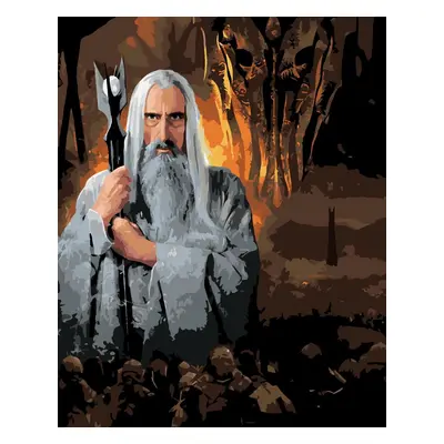 Zuty Malování podle čísel Saruman a Sauron (Pan prstenů)