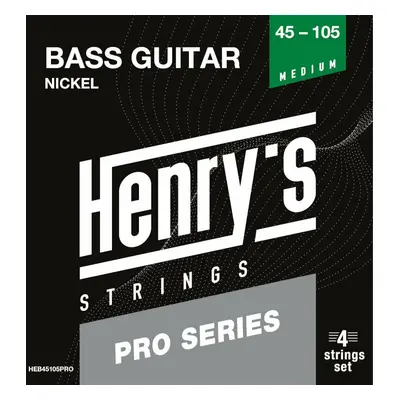 Henry's PRO Nickel Struny pro baskytaru