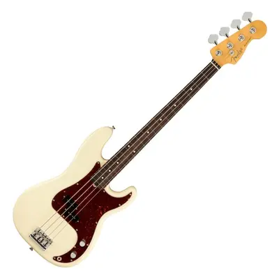 Fender American Professional II Precision Bass RW Olympic White Elektrická baskytara