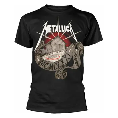 Metallica Tričko 40th Anniversary Garage Unisex Black