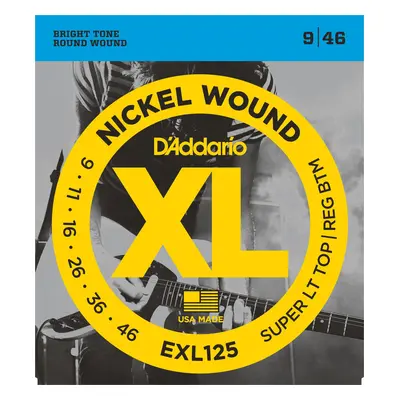 D'Addario EXL125 Struny pro elektrickou kytaru