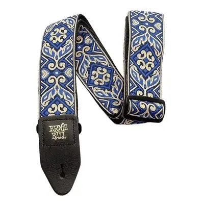 Ernie Ball Classic Jacquard Kytarový pás Tribal Blue