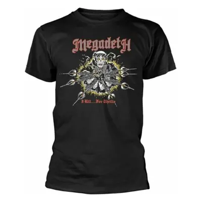 Megadeth Tričko Kill For Thrills Black