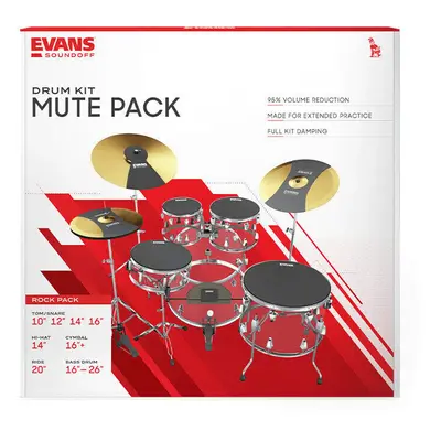 Evans SOSETROCK SoundOff Mute Set Rock Tlumící prvek pro bicí