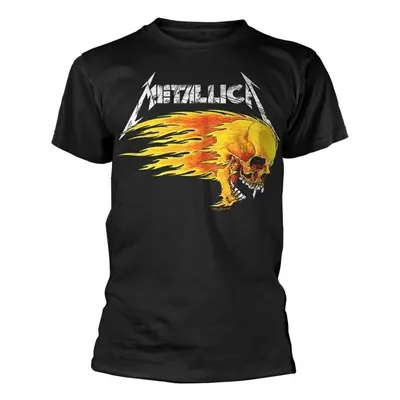 Metallica Tričko Flaming Skull Tour '94 Unisex Black