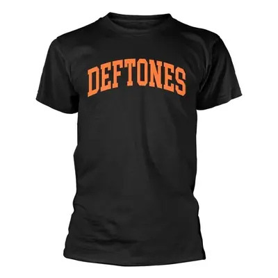 Deftones Tričko College Unisex Black