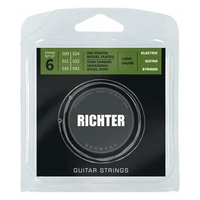 Richter Ion Coated Electric Guitar Strings - Struny pro elektrickou kytaru