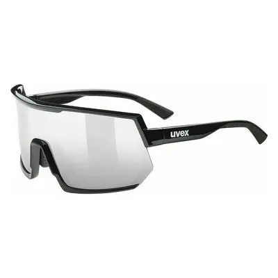 UVEX Sportstyle Black/Silver Mirrored Cyklistické brýle