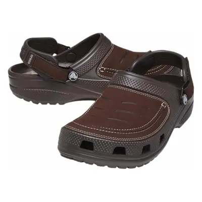 Crocs Yukon Vista II LR Clog Sandály Espresso/Mushroom