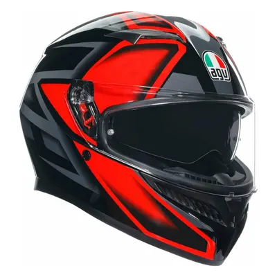 AGV K3 Compound Black/Red Přilba