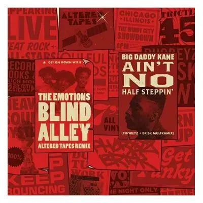 Various Artists - Blind Alley (Altered Tapes Remix) / Ain't No Half Steppin' (Ultramix) (Red Col